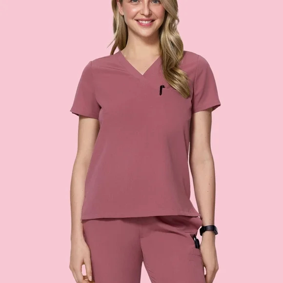 Mandala Women's Mauve Jogger Set - Picture 2 of 9